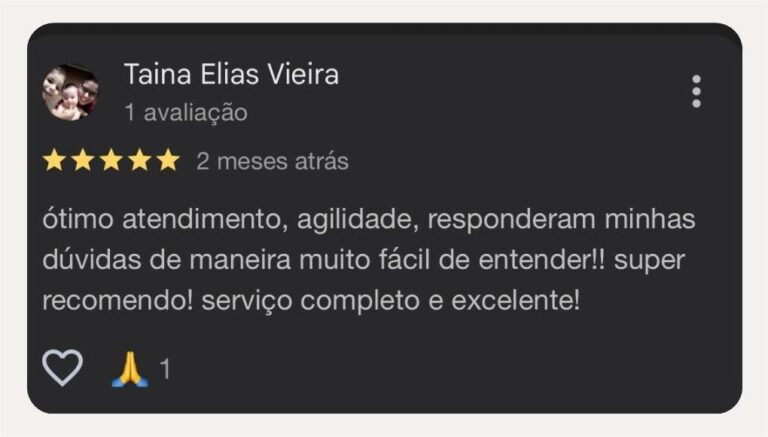 Clique e veja mais no google